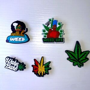 5pcs Assorted Jibbitz, Crocs Charms/ Crocs Accessories